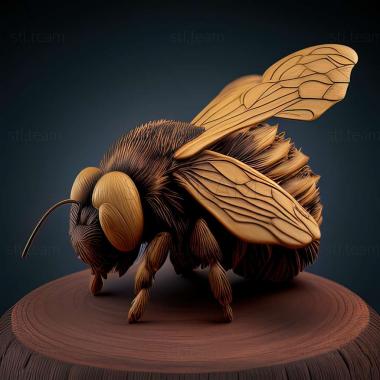 3D модель Bombus vetustus (STL)